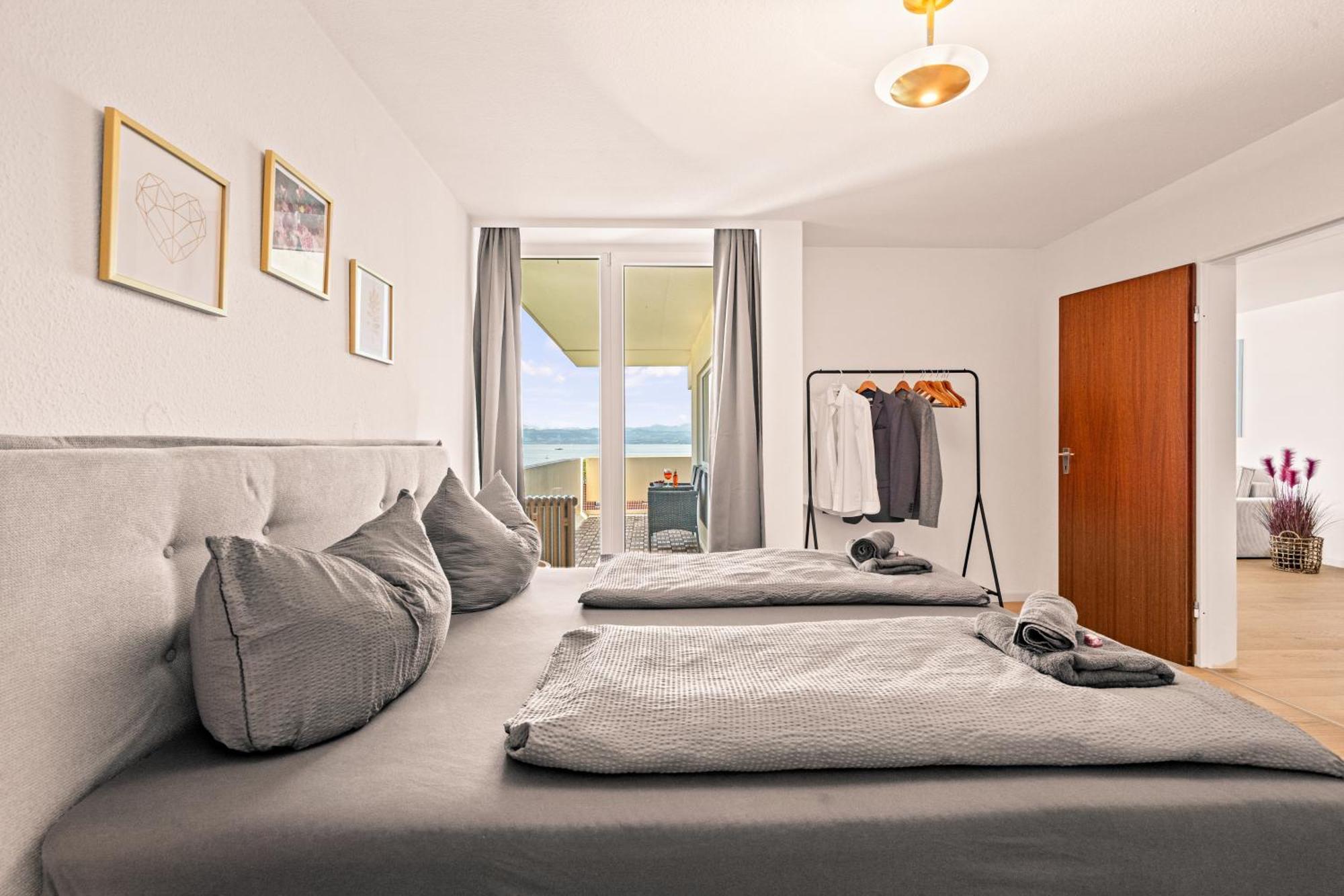 Panorama Penthouse Mit Atemberaubenden See- Und Bergblick Immenstaad am Bodensee Exterior photo
