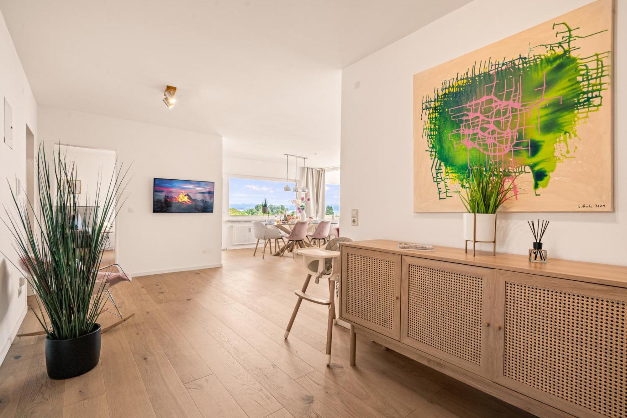 Panorama Penthouse Mit Atemberaubenden See- Und Bergblick Immenstaad am Bodensee Exterior photo